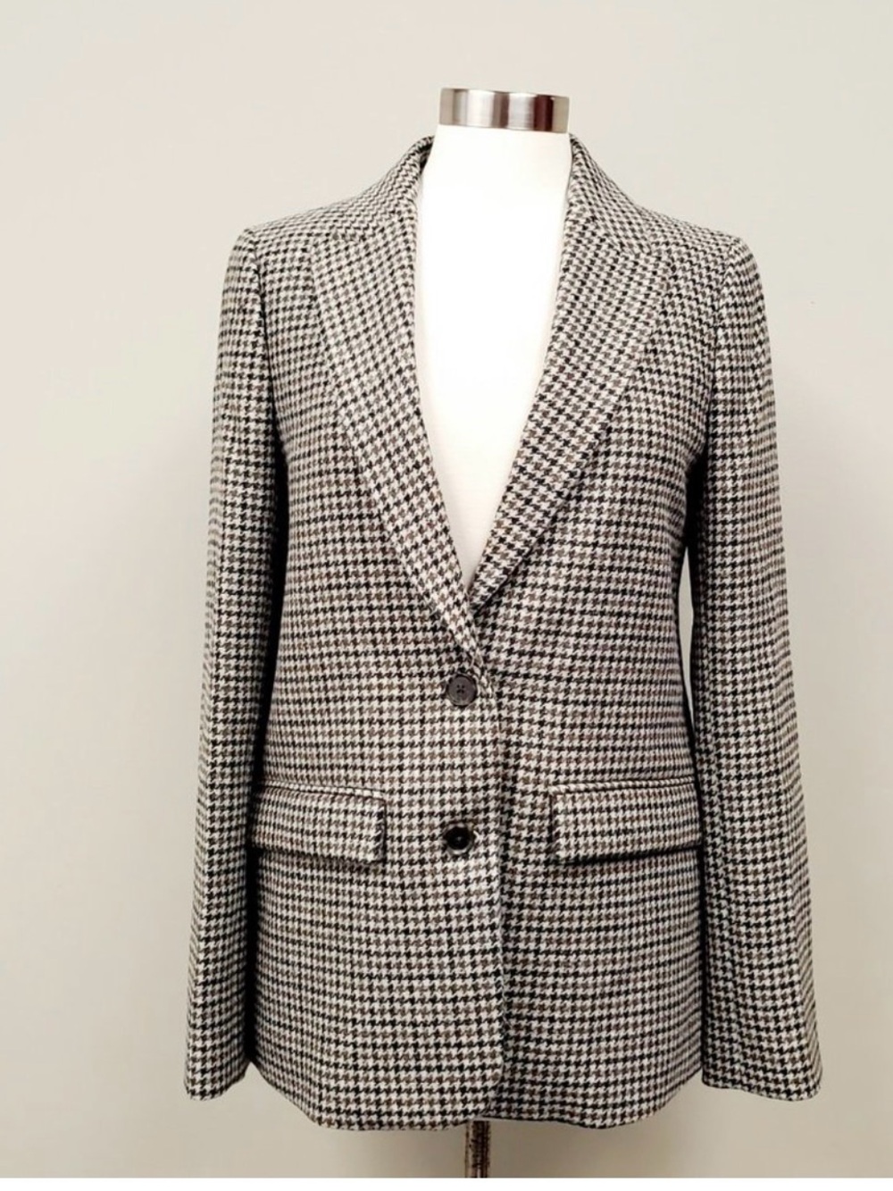J. Crew Sommerset Houndstooth Blazer
